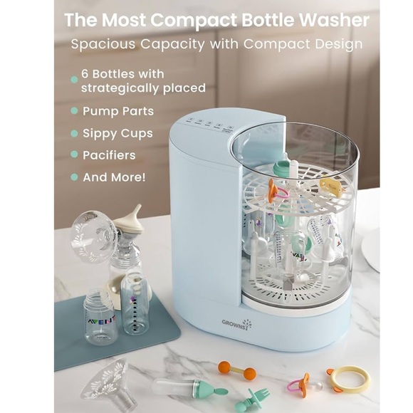 Grownsy Bottle Washer Pro in Blue - Picture 7 of 10